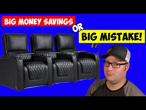 Buying Theater Seats off Amazon - Big Savings or Big MISTAKE?