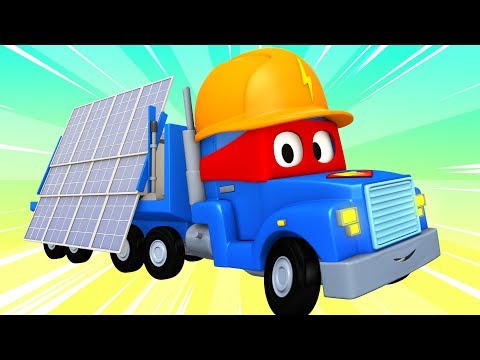 Ljetni Specijal - Kamion sa solarnim pločama - Super Kamion Carl u Auto Gradu 🚚 ⍟ Crtići sa autima