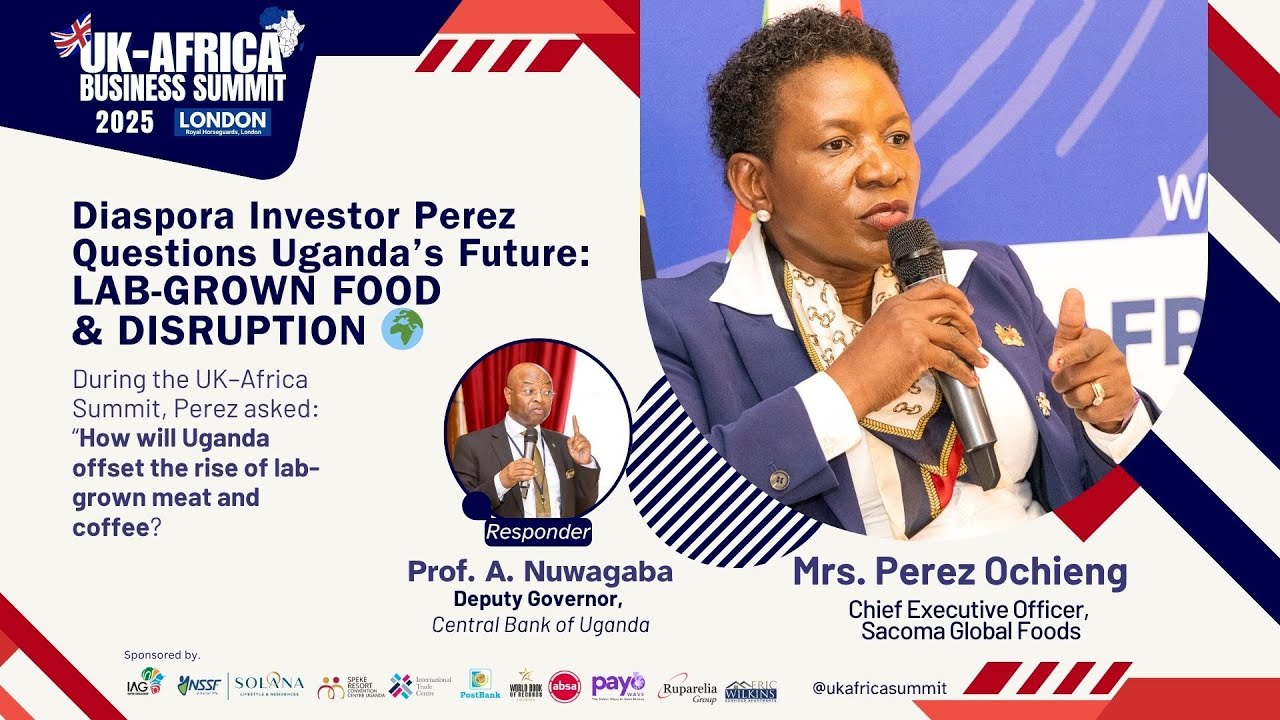 Empowering Agritech: IP & Data-Driven Food Systems | Perez Ochieng – Sacoma | #ukafricasummit2025