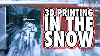 How to 3D Print Resin in Cold Temperatures - A Christmas Special