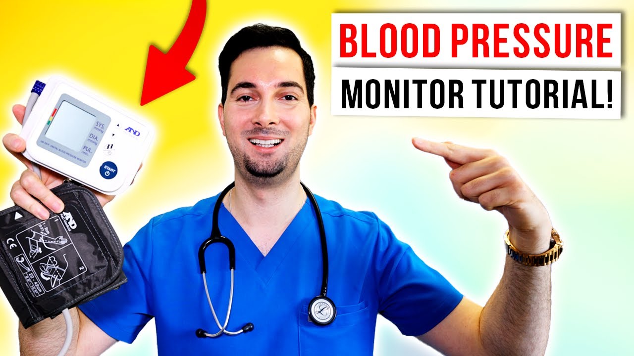 How to use a blood pressure monitor at home and take bp