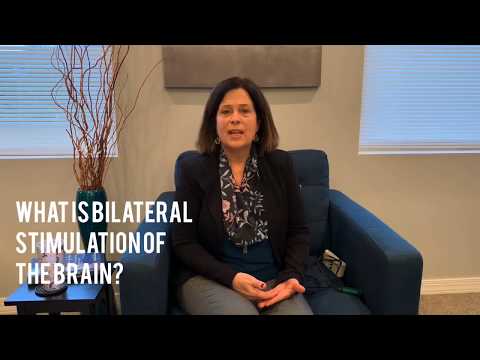 What is bilateral stimulation of the brain?