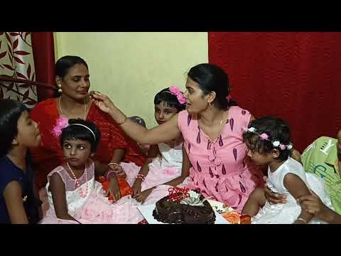 cake cutting ceremony, Birthday of Suniti Kayal