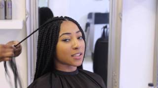 Box Braids at EbonyB Salon