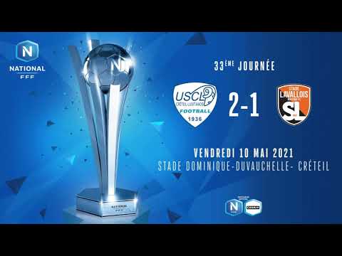 Résumé US Créteil-Lusitanos 2-1 Stade Lavallois / J33 National