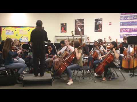 HMS 8th Grade Orchestra performs "Time Machine" by Richard Meyer