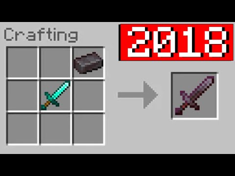 30 CRAFTING CHE SONO CAMBIATI SU MINECRAFT - ITA