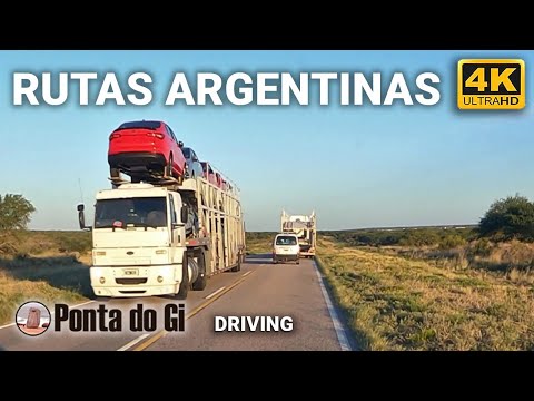 [4K]  CHACHARRAMENDI [Rutas Argentinas] RN 143 y 152 *35 minutos #driving sin cortes 2023 -LA PAMPA