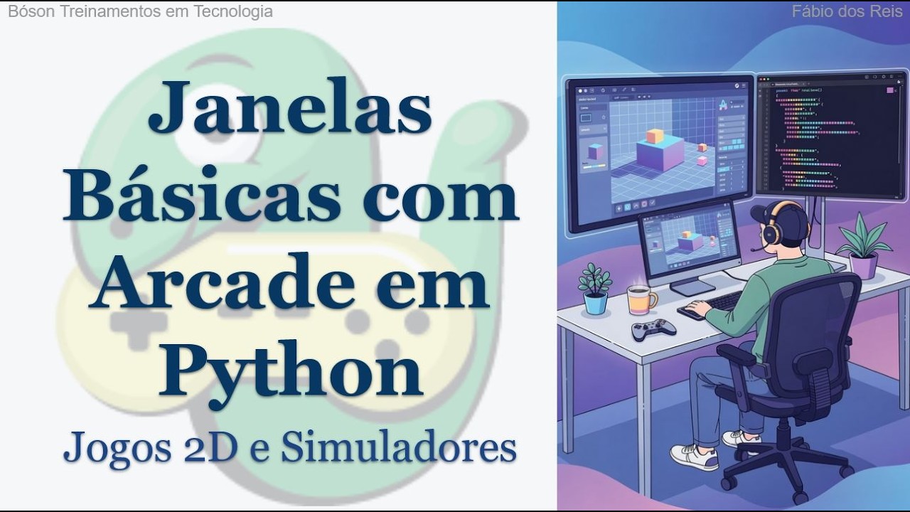 Básico de Janelas com a biblioteca Arcade em Python