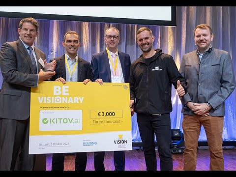 Kitov.ai wins the 2022 VISION Award logo