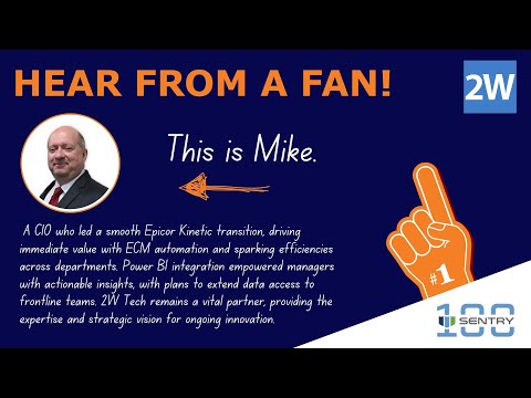 Hear from a fan! Sentry Equipment