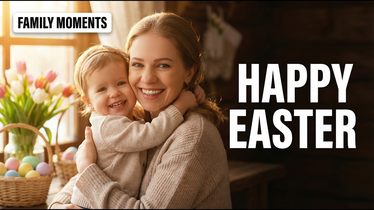 Happy Easter Song (Official Lyric Video) | Family Easter Music | The Lyrical Lanterns