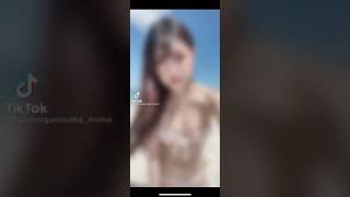TikTok 巨乳水着
