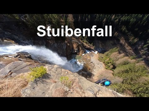 Stuibenfall Via Ferrata: Climbing a 160 m high waterfall in the Alps! (Stuibenfall Klettersteig)