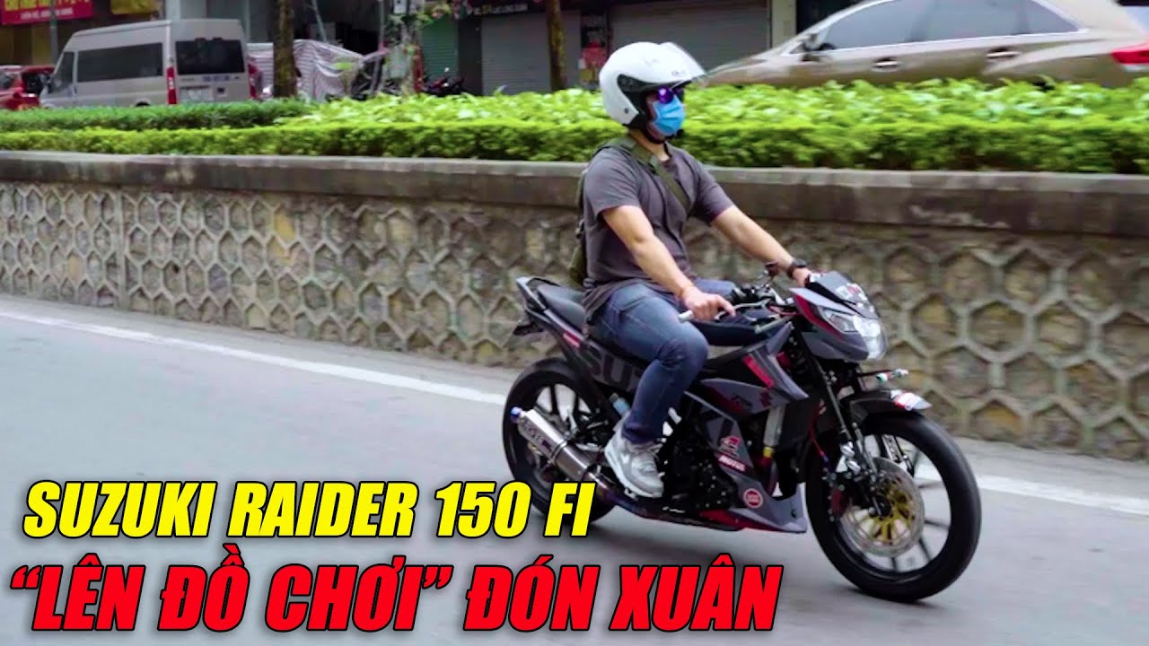 Suzuki Raider 150: Mẫu xe độ “đẹp diệu đà mà không chói loá” từ Hà Nội