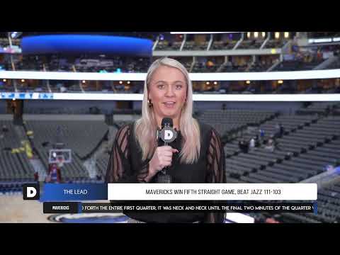 Mavericks Win Fifth Straight Game, Beat Jazz 111-103, Luka Doncic Drops 35 Points