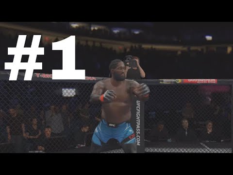 UFC 4 CAREER MODE #1 -UFC DEBUT (No Commentary)