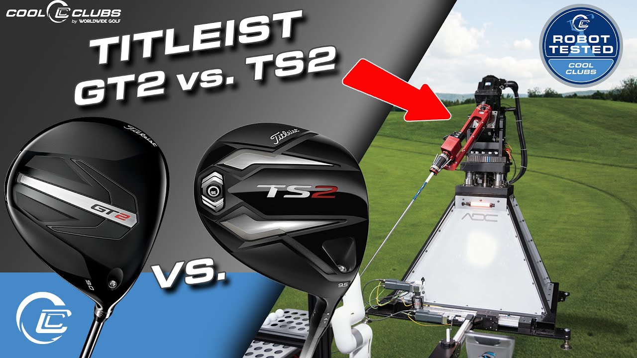 Titleist GT2 vs TS2 Robot Tested Video