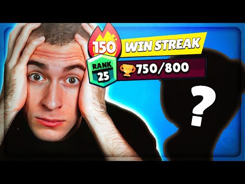 PORTO UN BRAWLER AL RANK 25 SENZA MAI PERDERE CON I RANDOM SU BRAWL STARS!!!