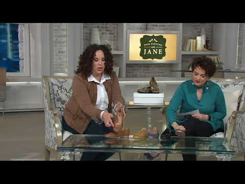 Earth Perforated Leather Slip-on Flats - Royale on QVC