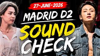 Download lagu Madrid D2 Sound Check: JK Leaves ARMY Speechless... Jimin Is Pure Angel! 💜 mp3