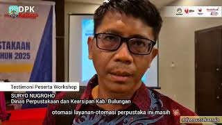 Workshop Otomasi Layanan Perpustakaan Provinsi Kalimantan Utara Tahun 2025