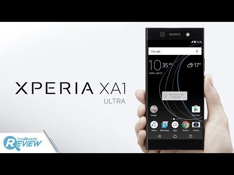 รีวิวมือถือ Sony Xperia XA1 Ultra สมาร์ทโฟนจอใหญ่ 6 นิ้ว ภาพสวยเสียงดี ราคาไม่แรง