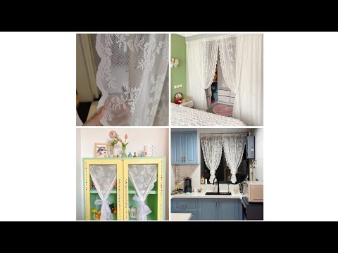 Ideas Decorating With Lace Curtains 😍 Sheer Curtain Ideas for your Home.