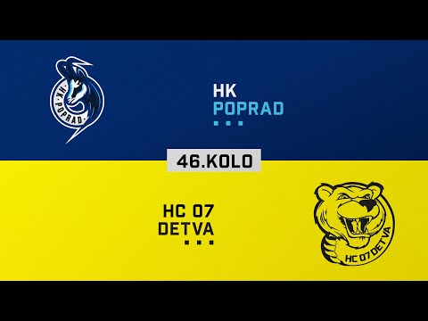 46.kolo HK Poprad - HC 07 Detva HIGHLIGHTS