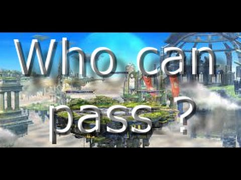 Who can pass under the battlefield?