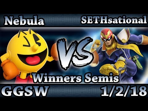 GGSW 65 - Nebula (Pac-Man) Vs. SETHsational (C.Falcon) Smash Wii U Winners Semis - Smash 4