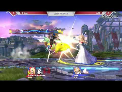 SP66 D~4ng (Rosalina) Vs. Artik (Fox) - Losers Quarters - Smash 4