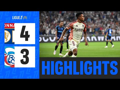 OLYMPIQUE LYONNAIS - RC STRABOURG ALSACE (4-3) - Week 3 - Ligue 1 McDonald's 24/25