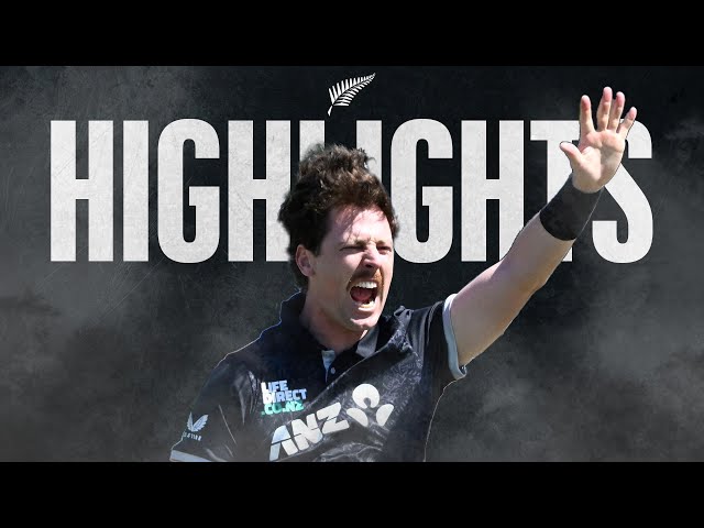 Matt Henry Magic And Chapman Runs | Highlights And Interviews | New Zealand v West Indies 3rd ODI