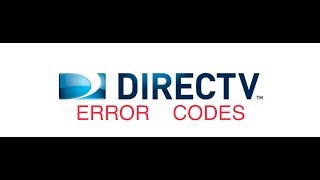 DIRECTV ERROR CODES