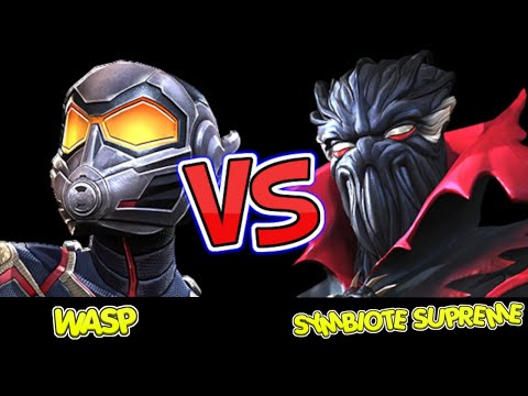 MCOC - Wasp Vs. Symbiote Supreme Boss (Act 6.2.1)