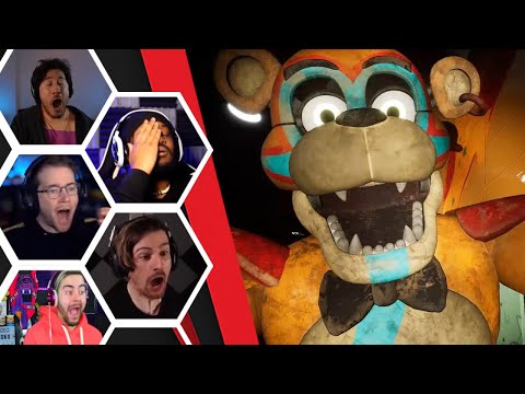 Lets Player's Reaction To The Glamrock Freddy Jumpscare - FNAF Security Breach