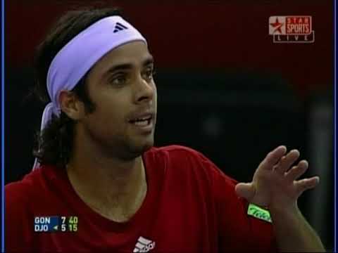 2006 Madrid Masters QF Gonzalez vs Djokovic2