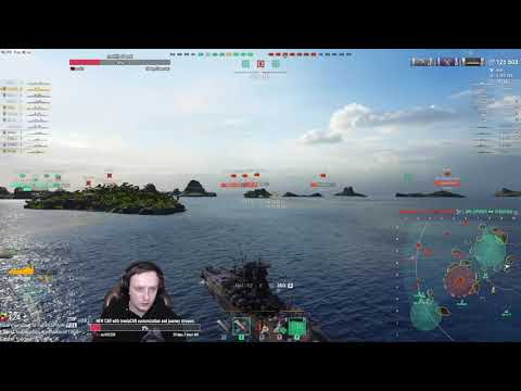 MY FAVORITE SHIP INGAME! 510MM PURE GUN POWER SOUND - Shikishima in World of Warships - Trenlass