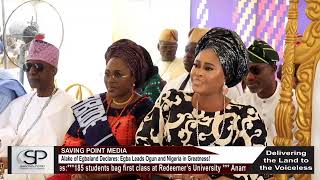 Download lagu Royal Pride! Alake Hails Egbaland’s Greatness as Africa’s Biggest Fabric Factory Arrives #news mp3