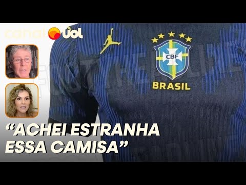 BRAZIL'S NATIONAL TEAM: 'IT LOOKS LIKE A TRAINING SHIRT'; ALICIA AND MILLY CRITICIZE BRAZIL'S LEA...