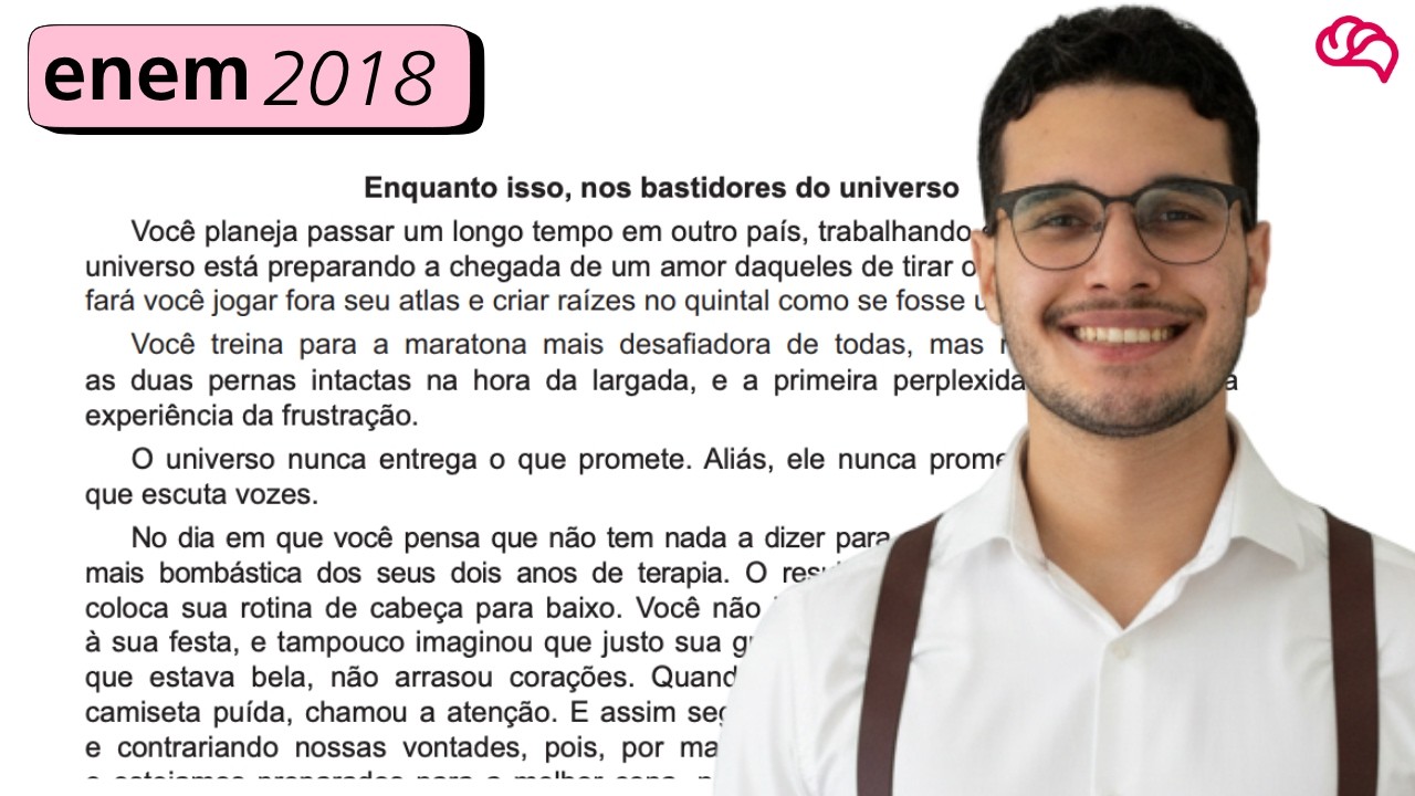 Resolução em Vídeo — Questão 18 ENEM 2018