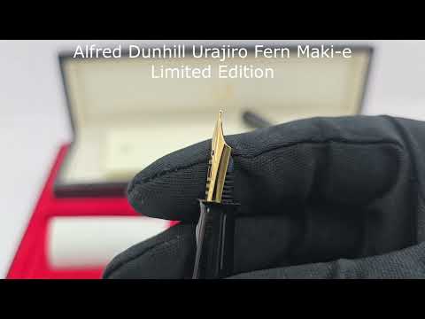 Cruzaltpens - Alfred Dunhill Urajiro Fern Maki e Limited Edition