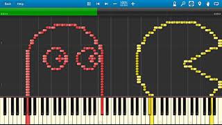 PAC-MAN Synthesia MIDI Art PAC-MAN Synthesia MIDI Art