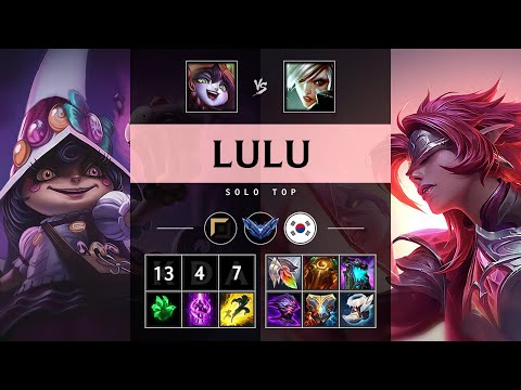 Lulu Top vs Riven: Godlike - KR Diamond Patch 25.S1.1