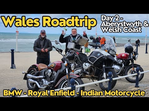 Wales Motorcycle Road Trip Day 2  | Owl’s Nest Café, Aberystwyth & Coastal Roads
