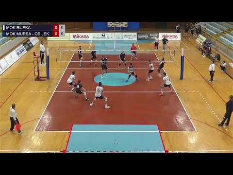 MOK Rijeka vs MOK Mursa - Osijek (Superliga 2021./2022., 13.kolo)