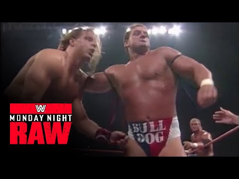 British Bulldog & Owen Hart vs Shawn Michaels & Sycho Sid | RAW 11/11/96