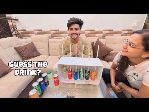 Guess The Drink Challenge😂