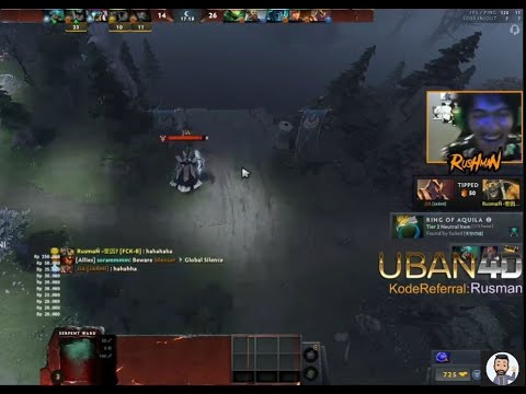 NAH YAA RUSMAN DAPET TIP MANJA DARI JIA GARA-GARA DENIED ULER - DOTA 2
